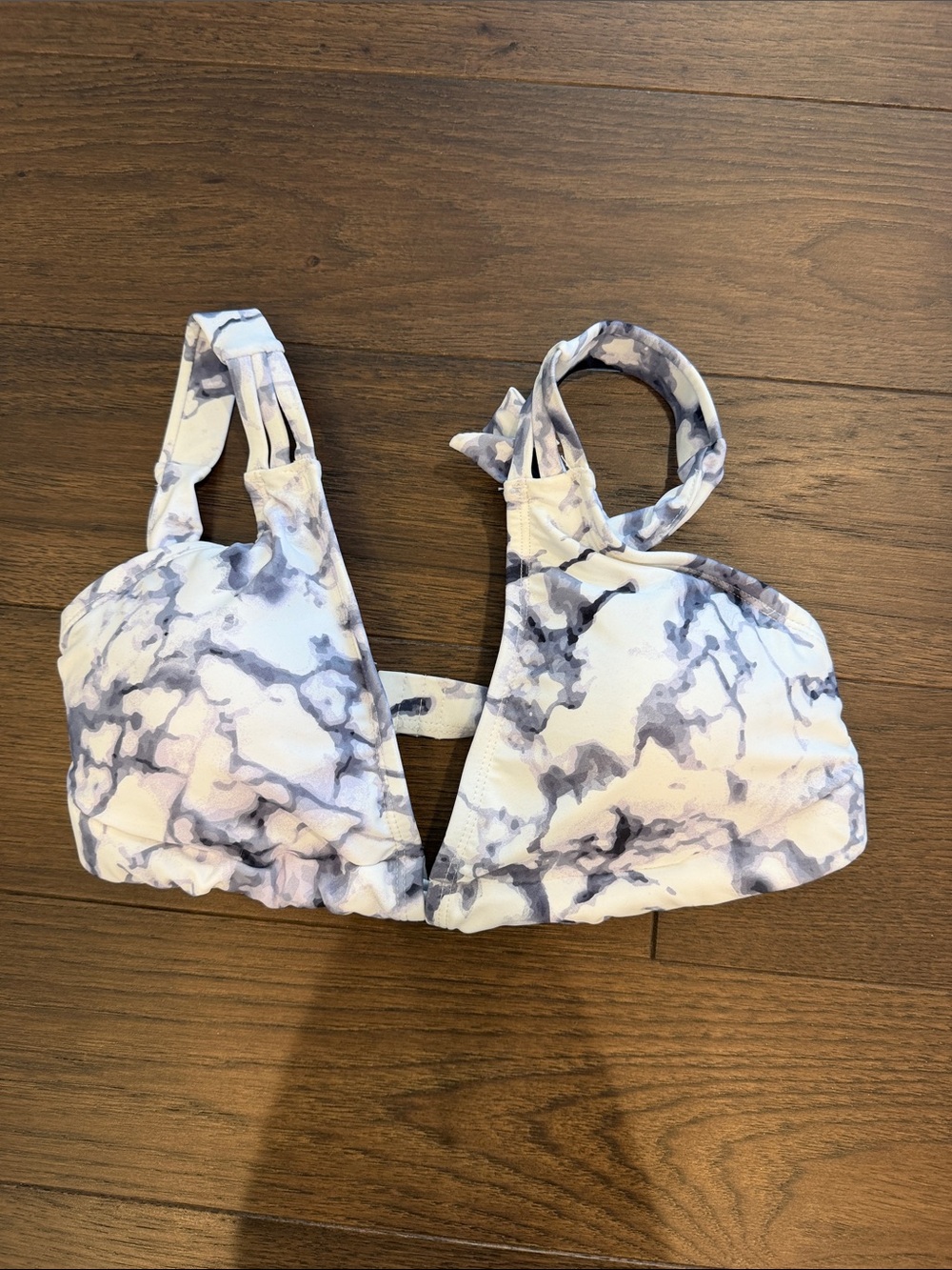 Swimsuits For All Tie Dye Print Bikini Top Size 10 NWT - C8-090